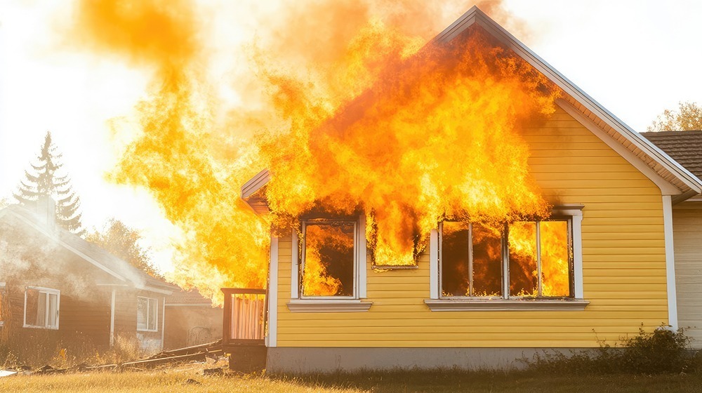 Naples fire and explosion accident lawyer assisting client with legal claim after injury caused by blast or fire.