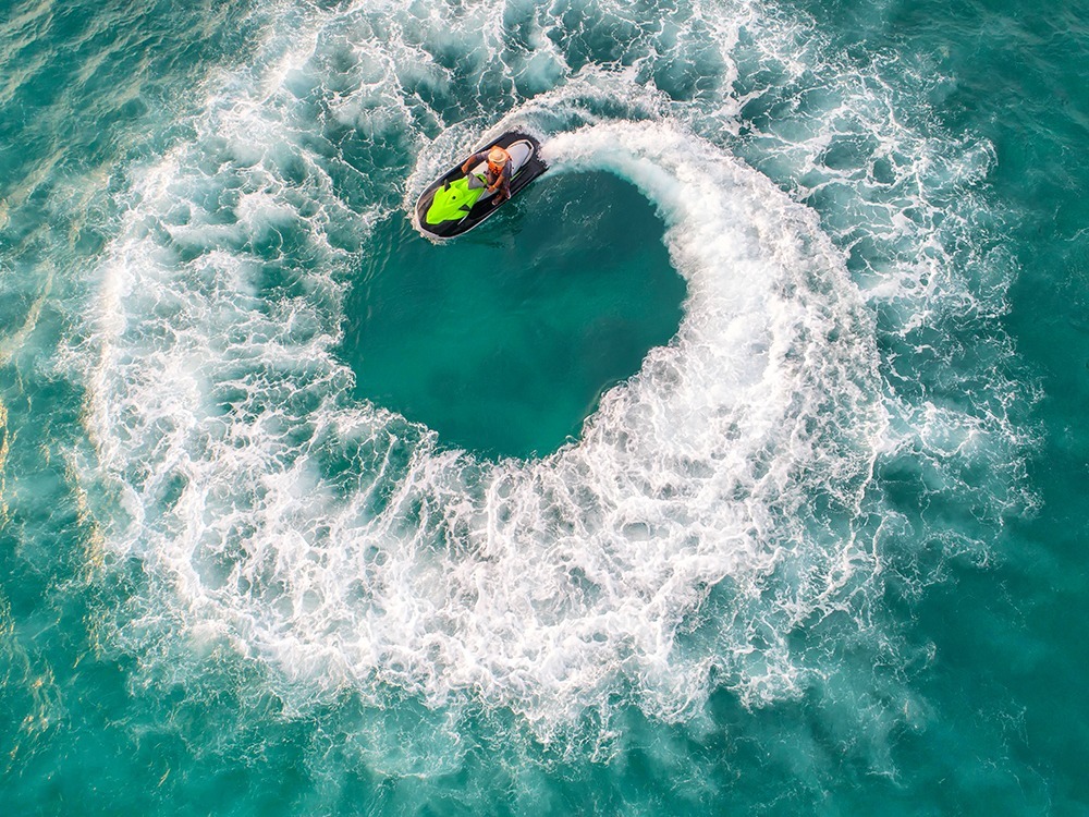 Jet ski accident victim in Florida receiving medical care after a personal watercraft injury, seeking legal help for compensation.