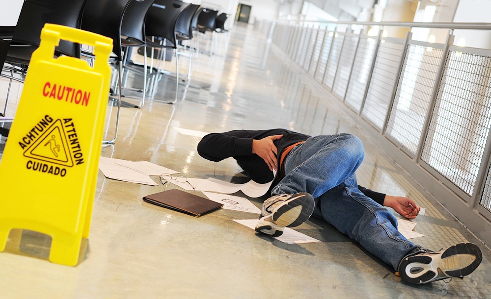 Florida slip and fall accident lawyer helping victims injured on wet floors, puddles, and slippery walkways pursue premises liability claims.
